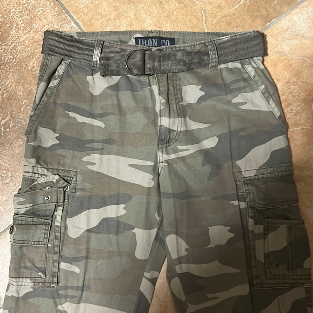 Great Condition, only worn once. Camouflage Cargo Pant